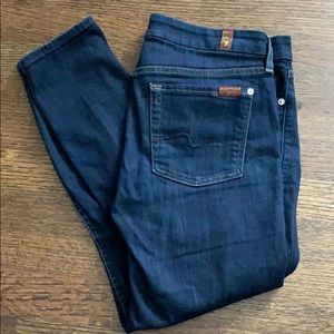 7 for all mankind kimmie crop jeans